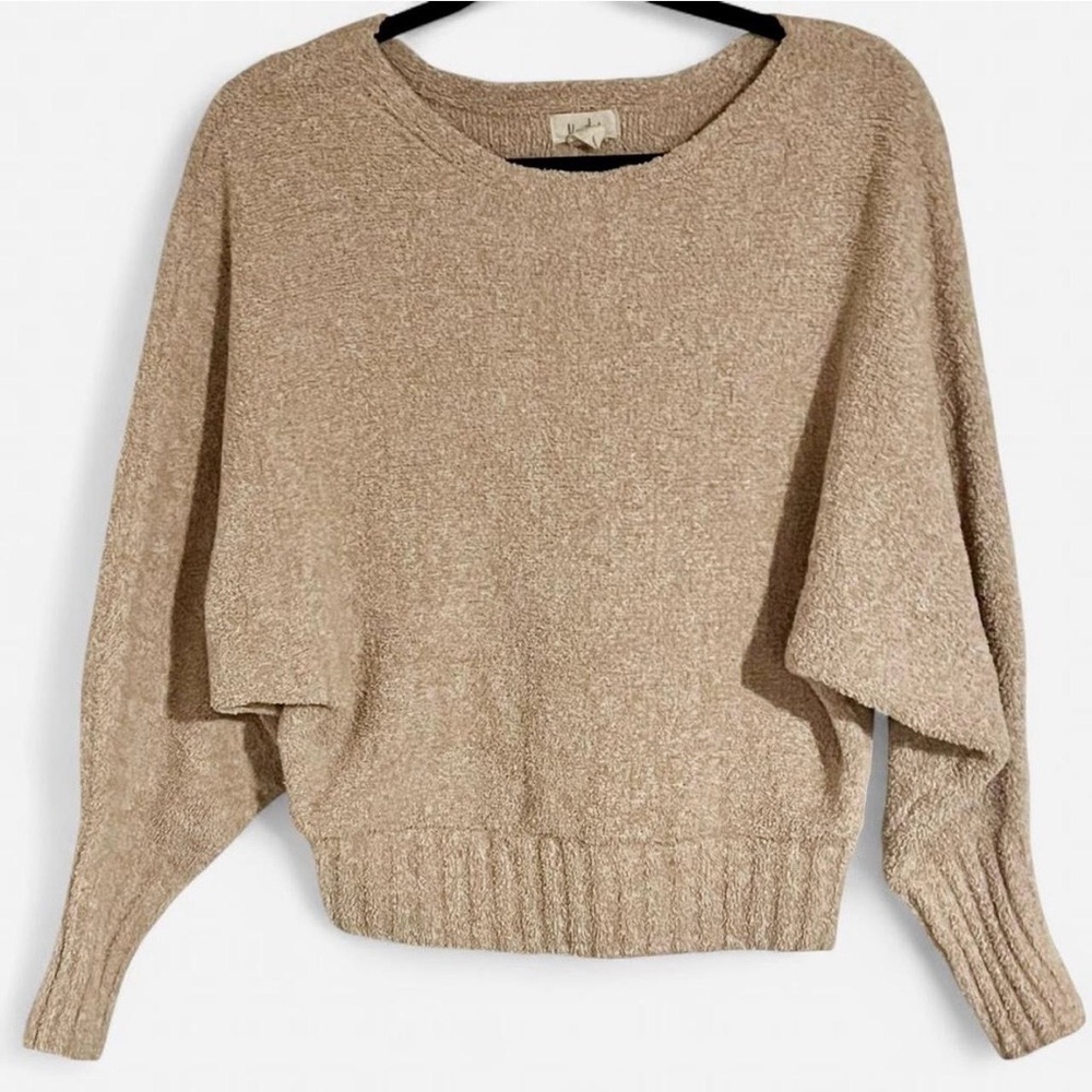 Kaisley Crop Sweater, Fuzzy Comfy, Size Small